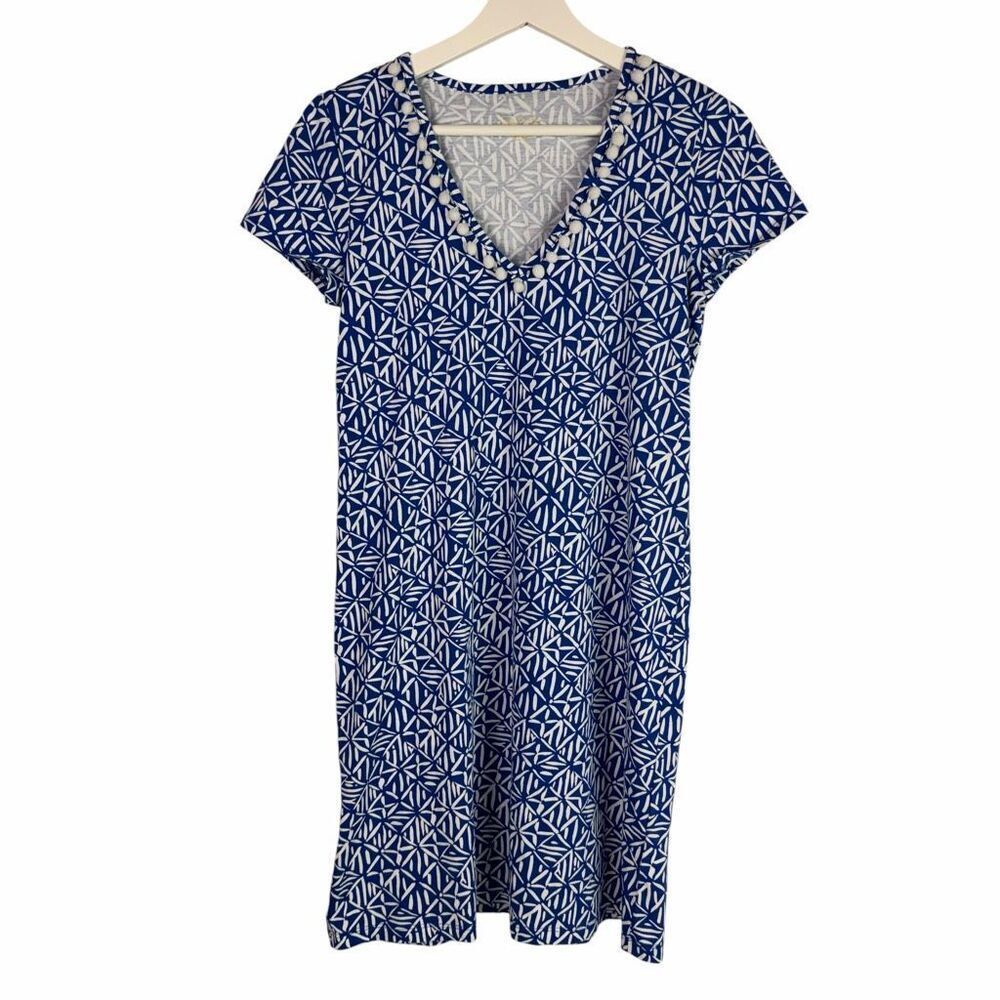 Lilly Pulitzer Etta Dress XS Corsica Blue Easy Peasy